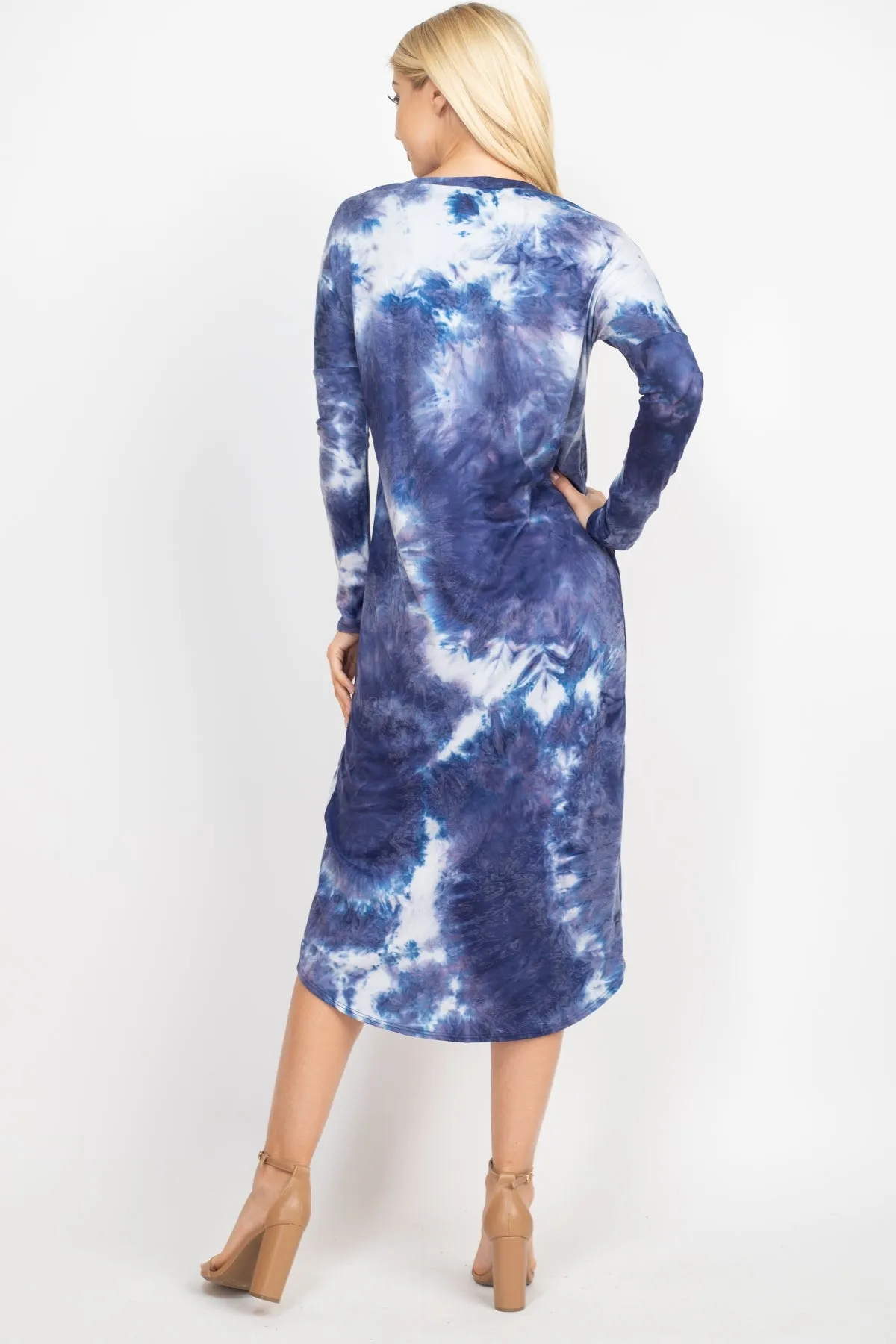 CHARCOAL NAVY DRESS