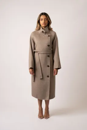 Clay Wool Cashmere Coat