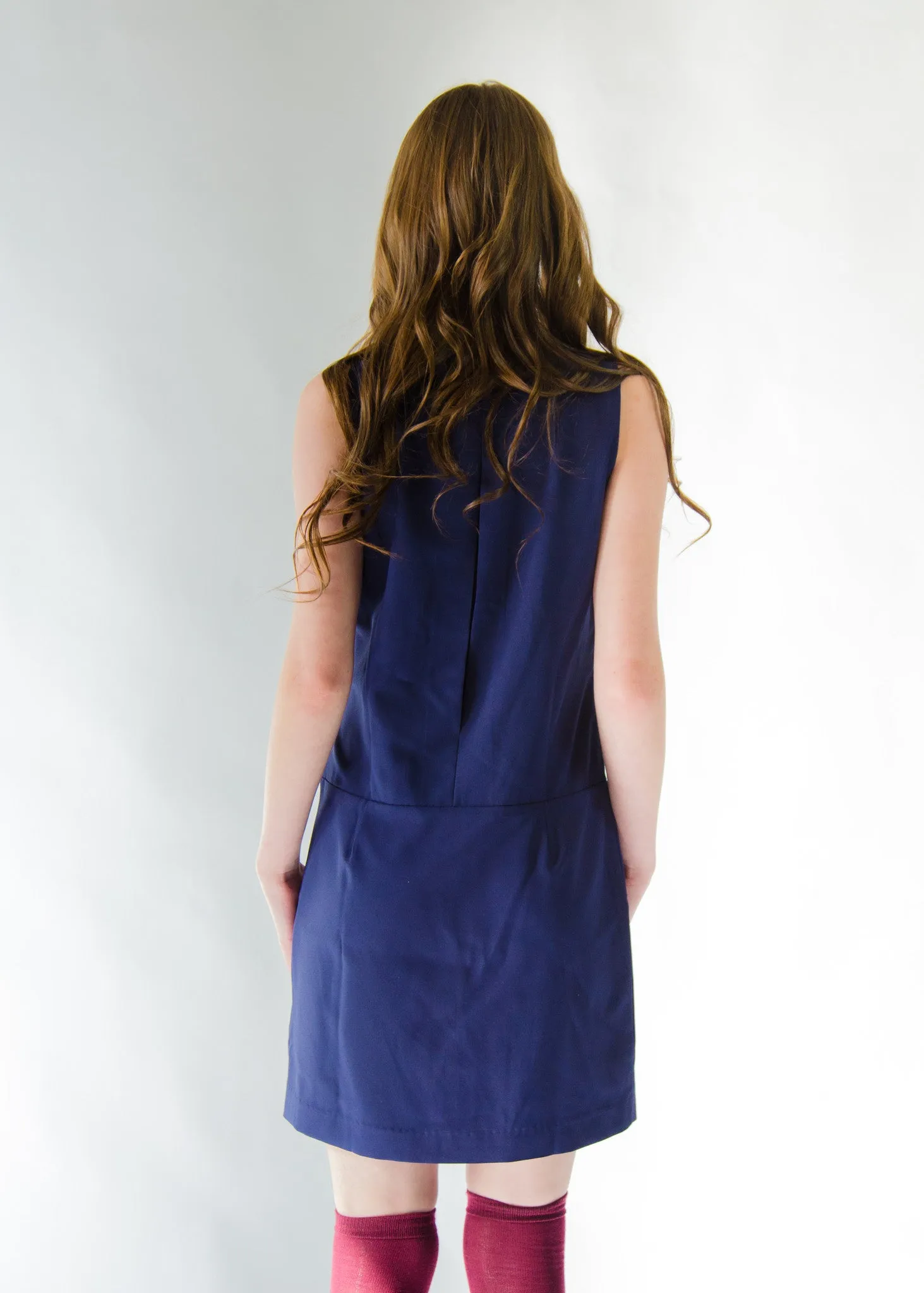 Collar Wrap Dress