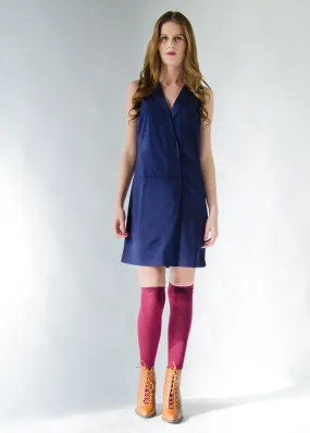 Collar Wrap Dress