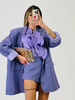 Coordinato Iris (Blazer   Pantaloncino) Lilla