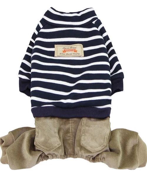 Corduroy Pants Striped