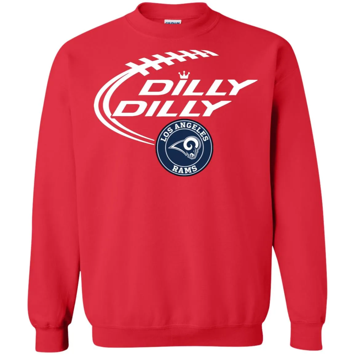 Dilly Dilly Los Angeles Rams Nfl Football Unisex Crewneck Pullover Sweatshirt