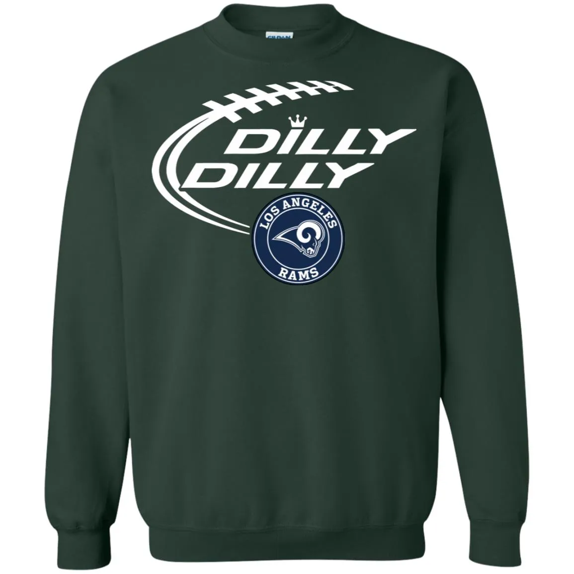 Dilly Dilly Los Angeles Rams Nfl Football Unisex Crewneck Pullover Sweatshirt