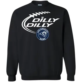 Dilly Dilly Los Angeles Rams Nfl Football Unisex Crewneck Pullover Sweatshirt
