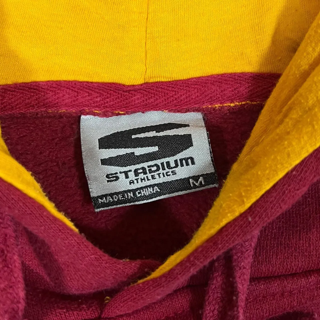 Early 00's Stadium Athletics IOWA STATE CYCLONES Embroidered College Pullover Hoodie