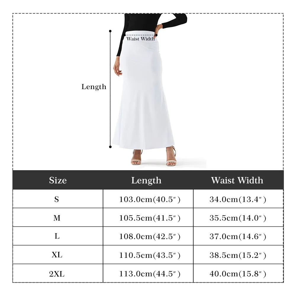 Gothic Red Hearts Womens Wrap Fishtail Long Skirt