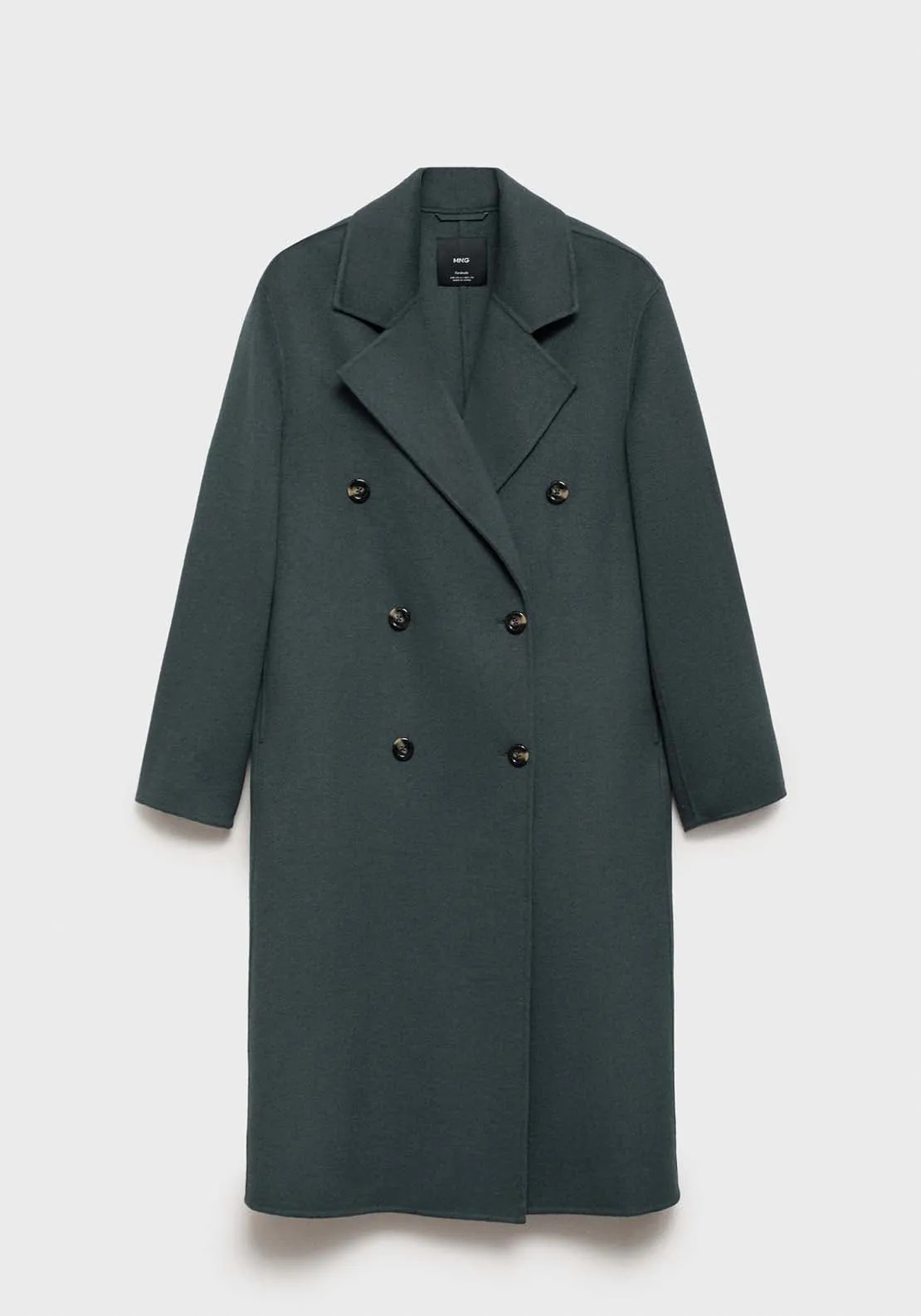 Handmade oversized wool coat - Dark Blue