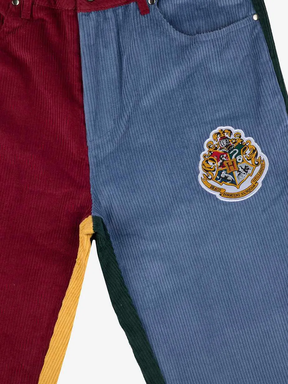 Hogwarts Colorblocked Corduroy Pants
