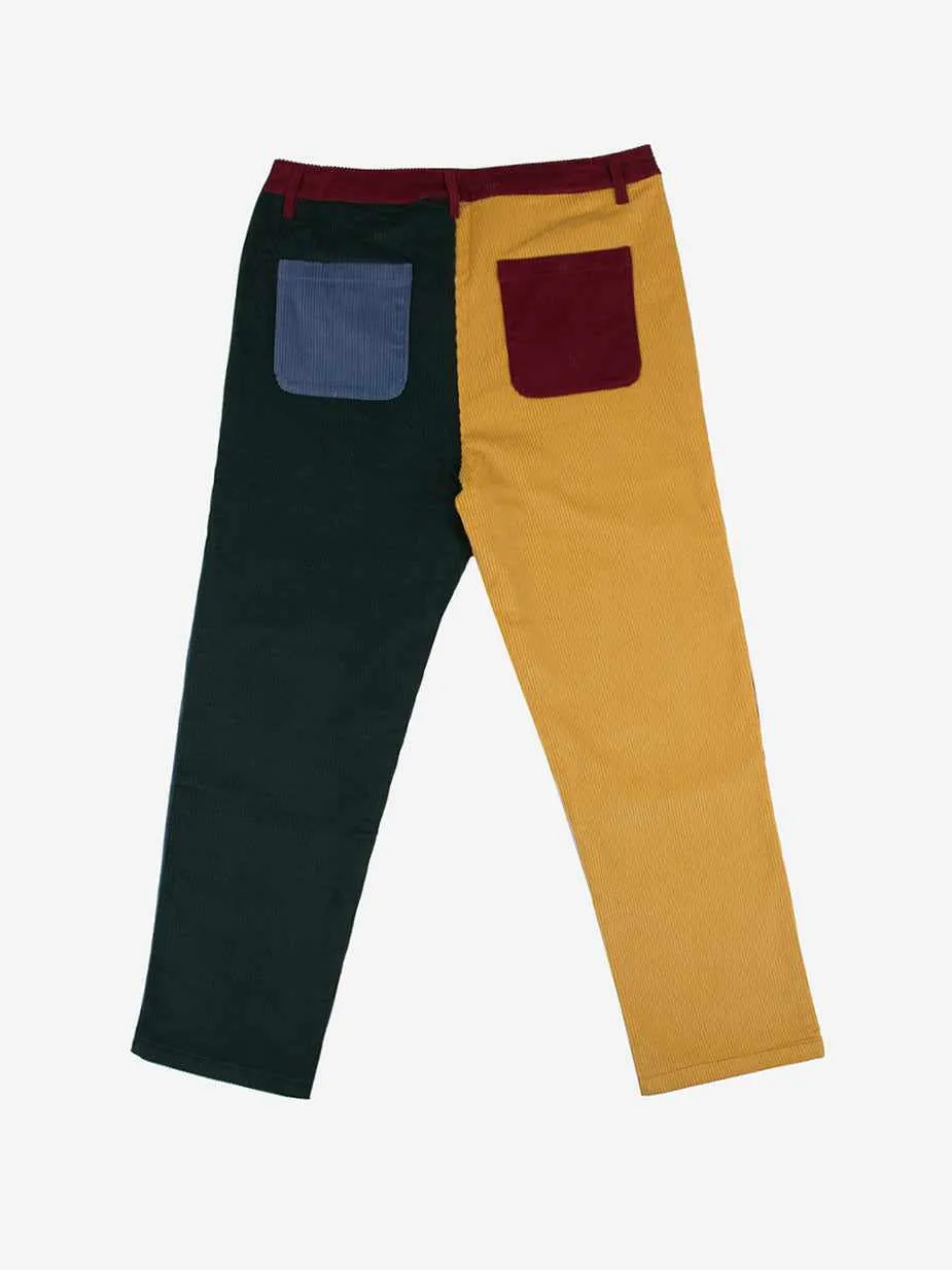 Hogwarts Colorblocked Corduroy Pants
