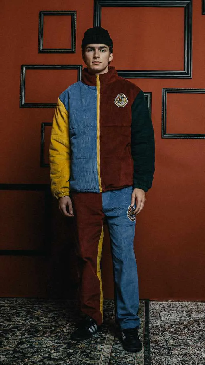 Hogwarts Colorblocked Corduroy Pants
