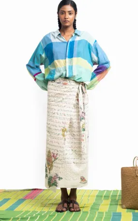 JODHPUR 110 - Applique Skirt