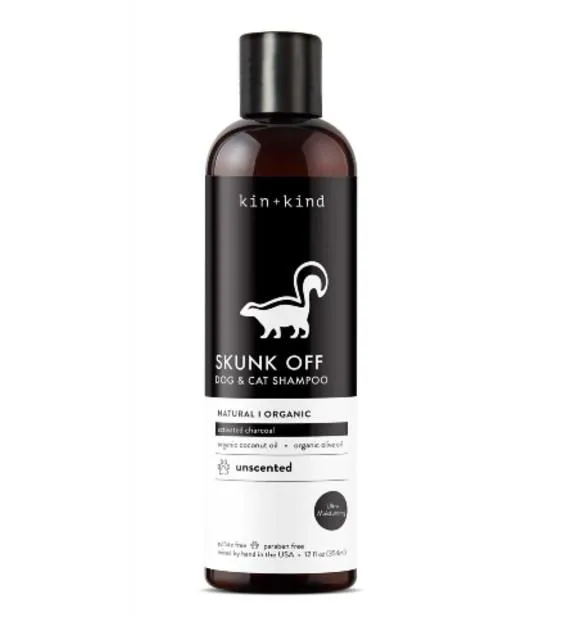 Kin Kind Skunk Off Shampoo For Cats & Dogs 12oz