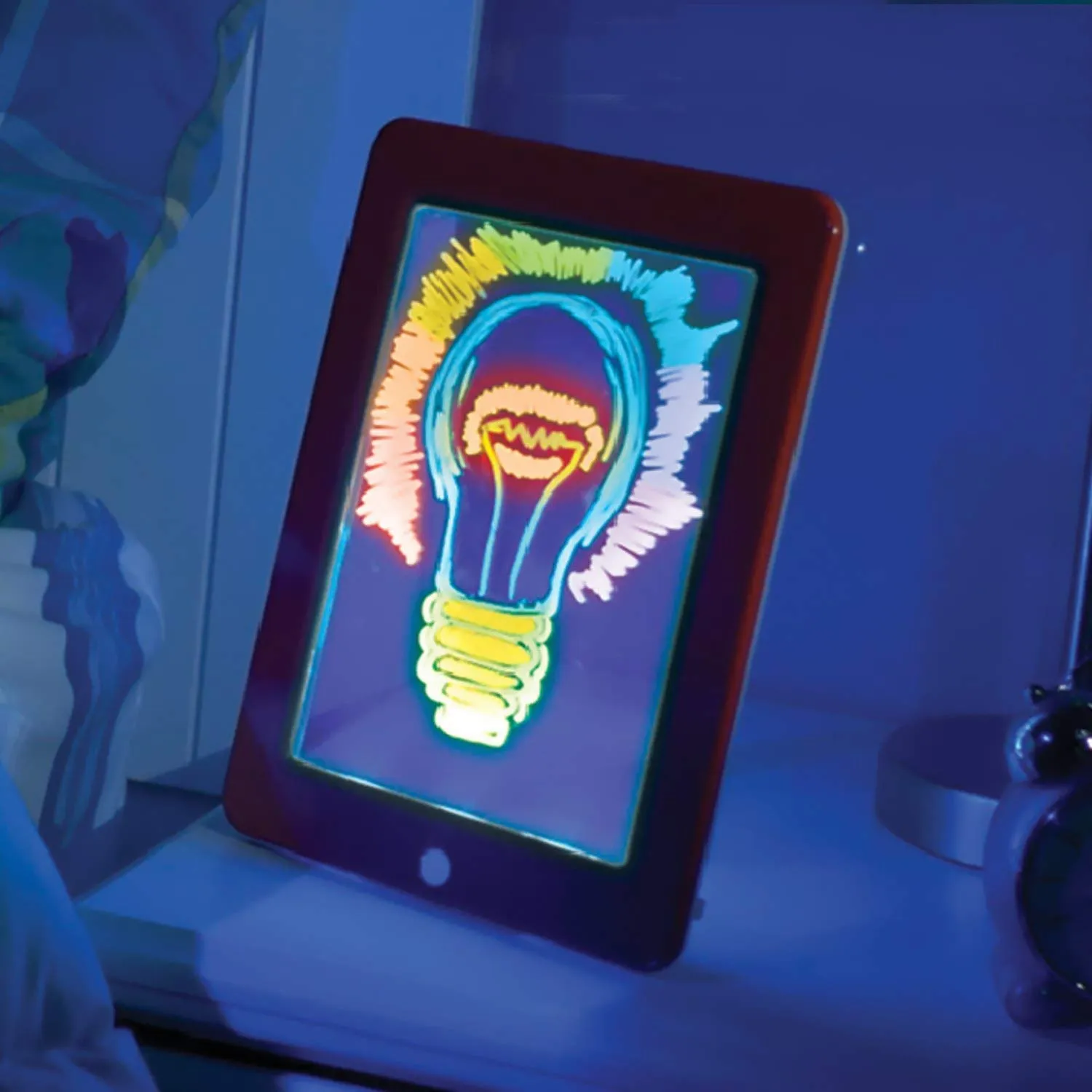 Magic Pad Light Up Glow Drawing Board LED Draw Sketch Tablet - H01431