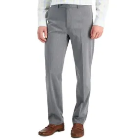Nautica Mens Modern fit Dress Pants 36 / 32 Grey Solid