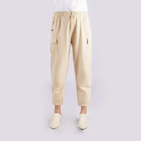 Stylistic Mr. Lee Ladies Basic Non-Denim Cargo Pants 170079 (Beige)