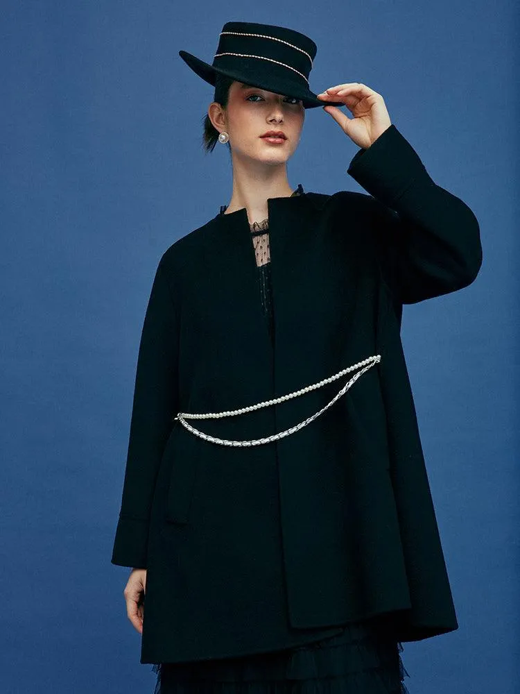 Tencel Wool Wrapped Coat