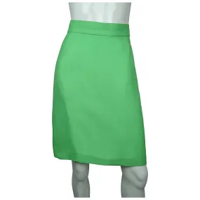Vintage 1980s Thierry Mugler Bright Green Skirt Size Large