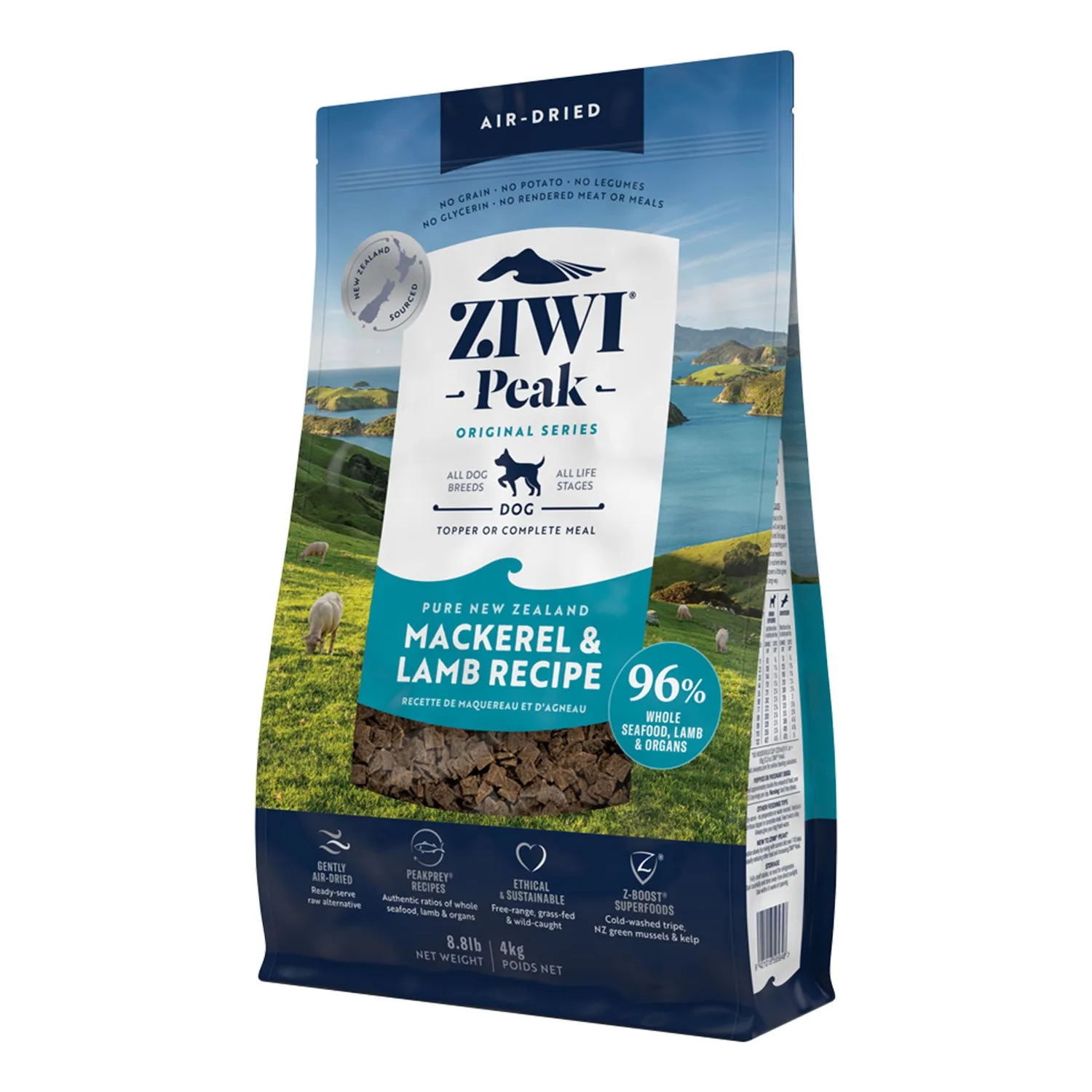 ZIWI Peak Mackerel & Lamb Air Dried Dry Dog Food